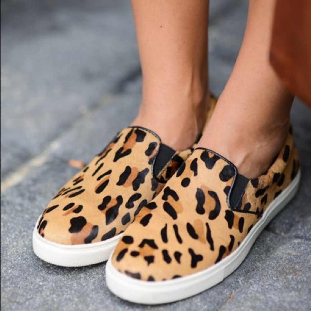 Steve Madden slip on shoes.